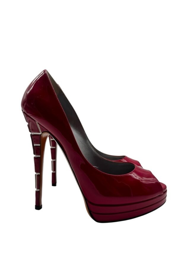 CASADEI - PATENT PEEP TOE - Image 3